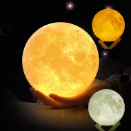 3D hold lámpa - Moon Light