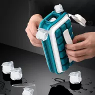 Hordozható jégkészítő vizes palackkal - 2in1