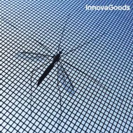 InnovaGoods ablakháló szúnyogok ellen - ragasztható - fekete