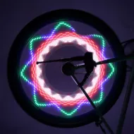 LED lámpa bicikli küllőre