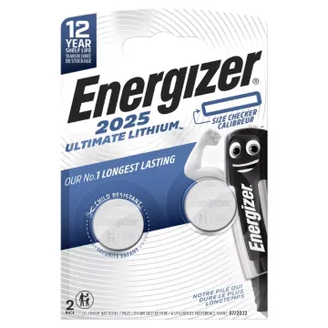 Elem - Ultimate Lithium - 2x CR2025 - Energizer