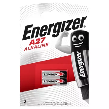 Alkáli elem - 2x E27A - Energizer