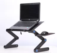 Állítható laptop asztal Laptop Table - fekete